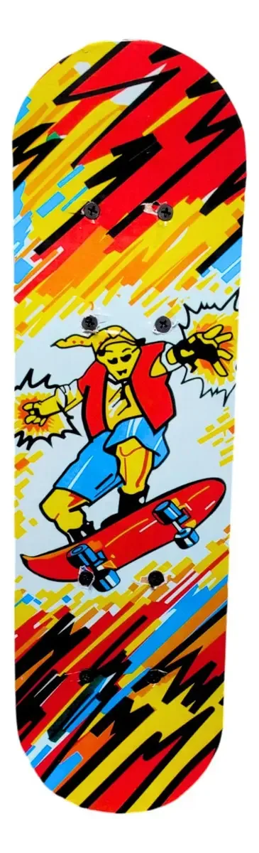 Skate Semi Profissional Infantil 30 Kg Jr Unisex Estampado