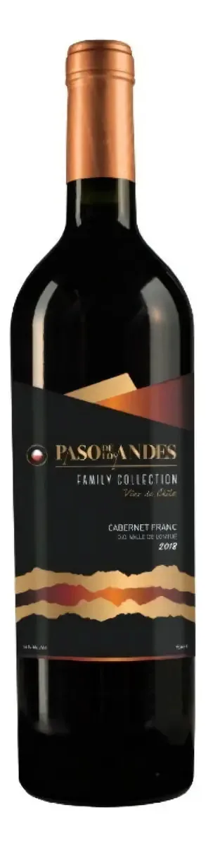 Vinho Cabernet Franc Chileno Family Colection Paso Los Andes Garrafa 750ml