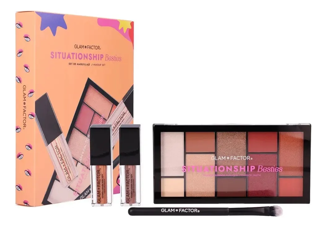 Conjunto de maquiagem Situationship Besties