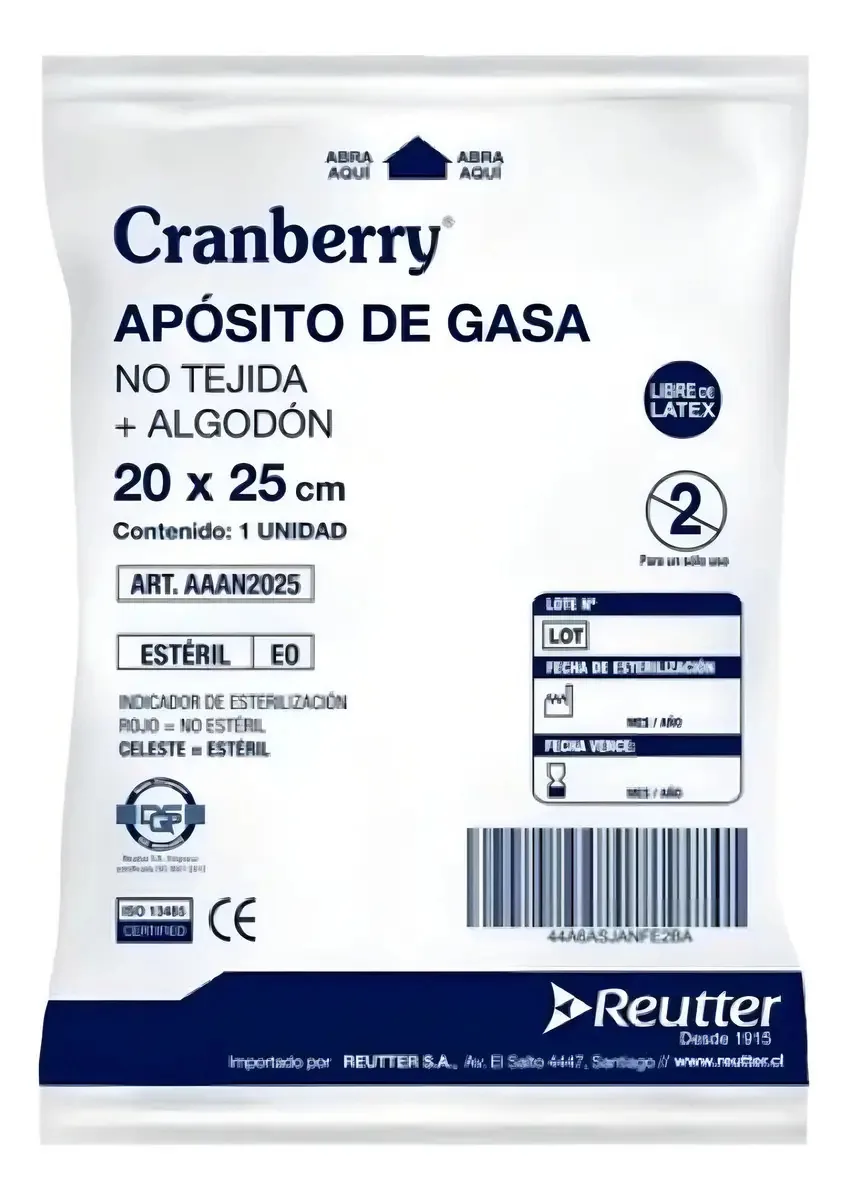 Curativo Esterilizado Gaze Nt 20x25 Almofada X10 Cor Branco
