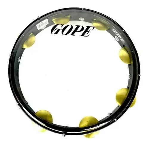 Pandeiro Gope SUPER LEVE 12POL Preto (647SLPP)