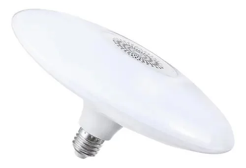 Lampada Rgb E Auto Falante Com Controle Remoto E Bluetooth Voltagem Bivolt