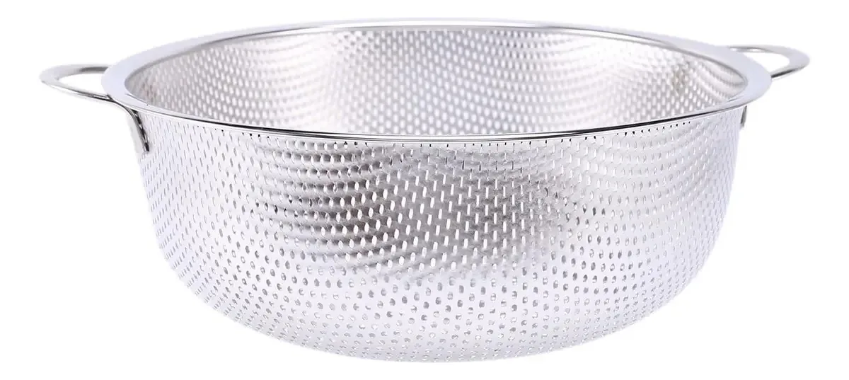 Escorredor Multiuso Macarrão Massa Alimentos Inox Utensílios