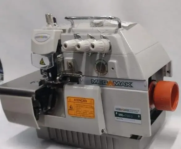 Overlock 3 Fios, 5500ppm, Megamak+16 Meses