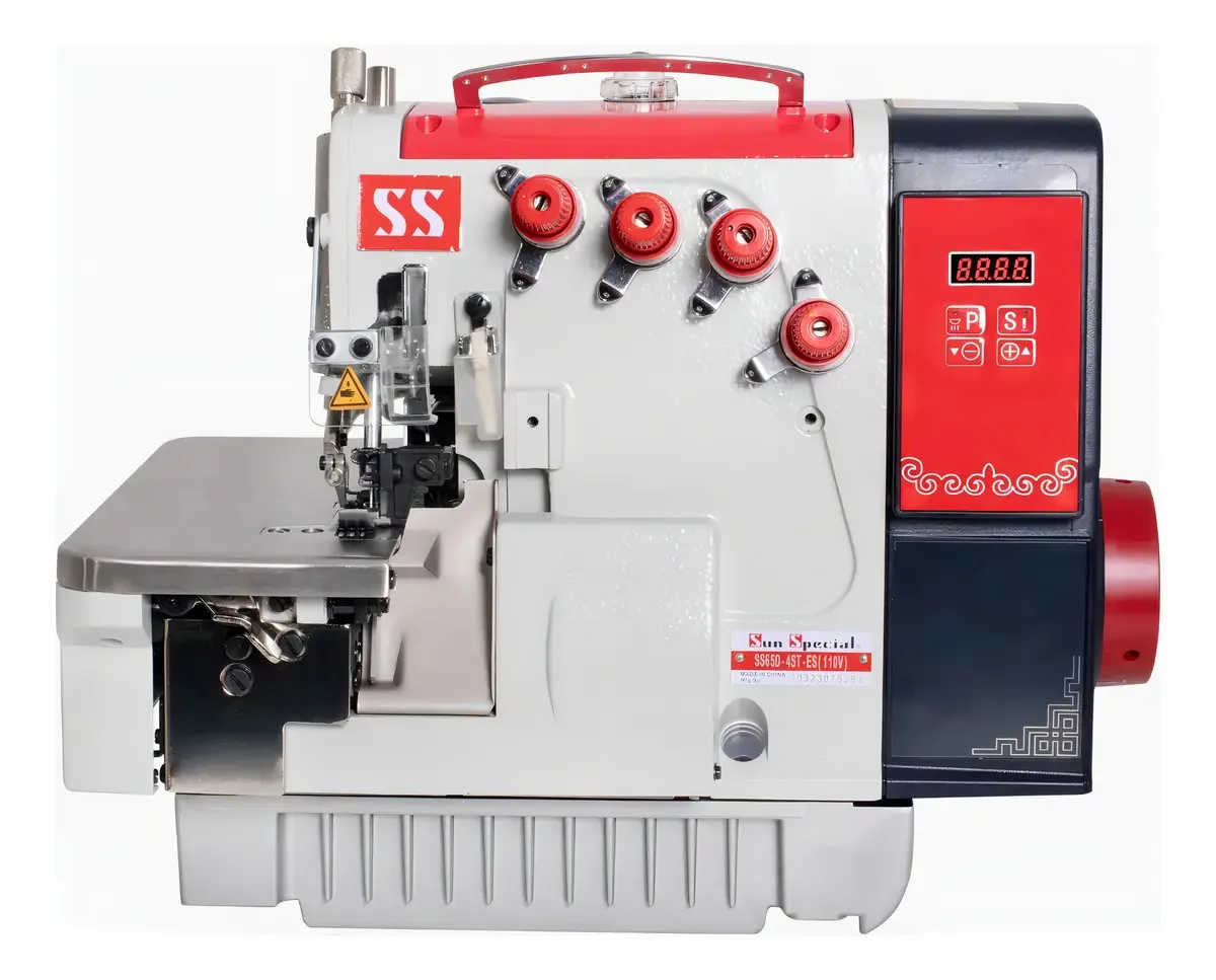 Máquina Overlock Industrial 4 Fios Sun Special SS65D-4-STES