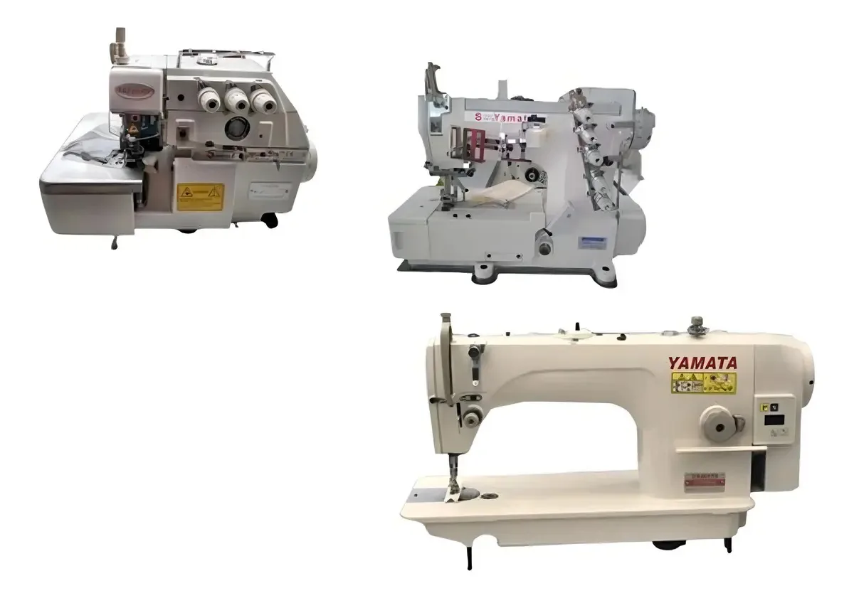 Overlock Industrial Yamata Direct Drive com 3 Fios e 550W