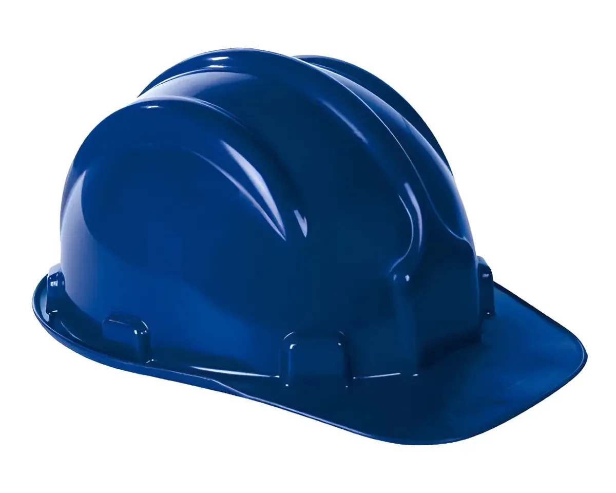 Capacete Segurança Plastcor Azul Polietileno Kit 5 Indústria C.A 31469