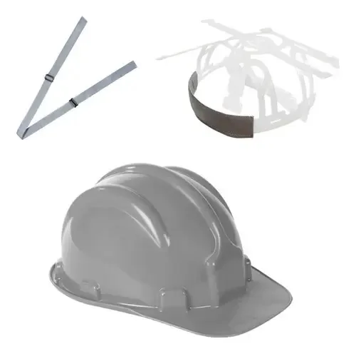 Kit 10 Capacete Plt Plastcor Em Polietileno Selo Inmetro