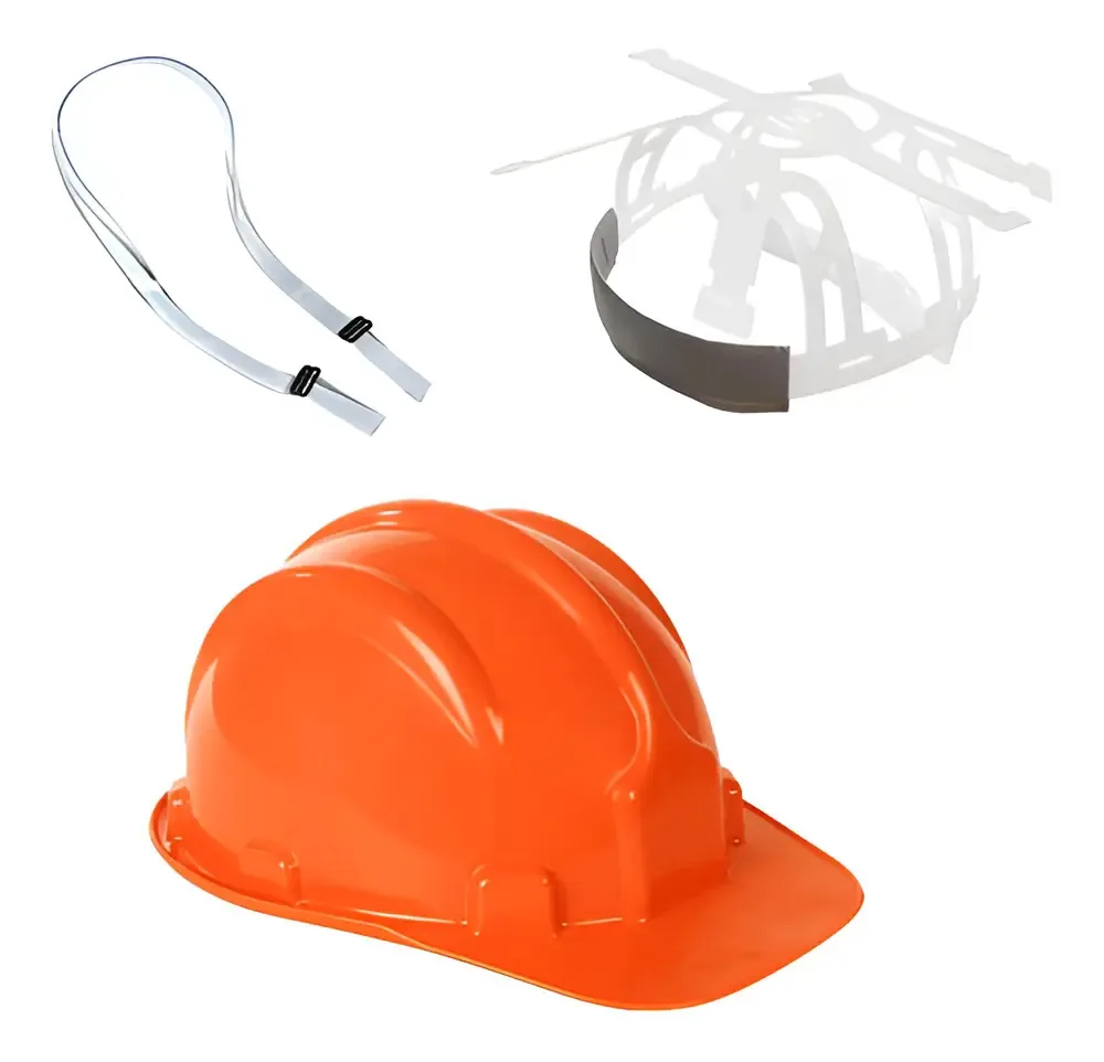 Kit 10 Capacete Plt Plastcor Em Polietileno Selo Inmetro