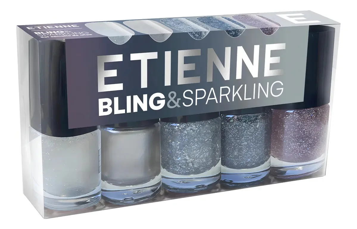 Etienne Conjunto Esmaltes Sparkling