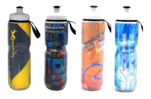 Garrafa Térmica Para Praticar Esportes 700ml Cor Variadas