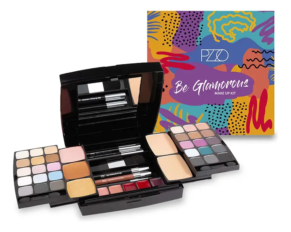 Kit Completo de Maquiagem Be Glamorous