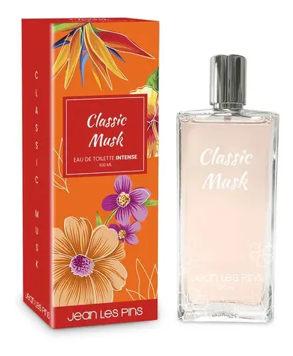 Fragrâncias de almíscar 100 ml Edt Jean Les Pins