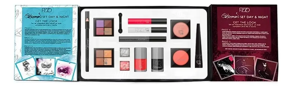 Kit de Maquiagem Day & Night Catwoman Pzzo