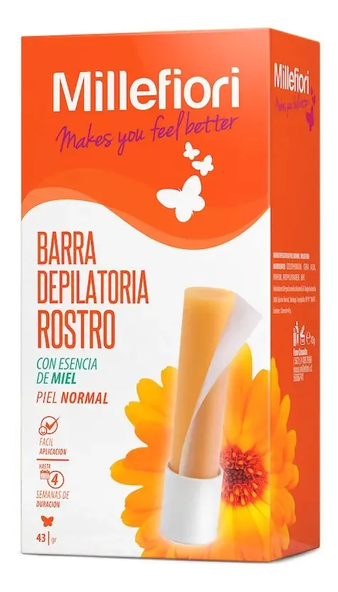 Barra Depilatória Facial para Pele Normal Millefiori