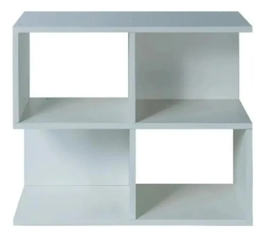 Nicho Aparador De Sofa Porta Revistas Fotos Em Mdf Branco