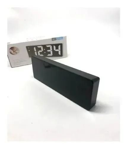 Relógio Led Digital Mesa Despertador Sonoro Temperatura