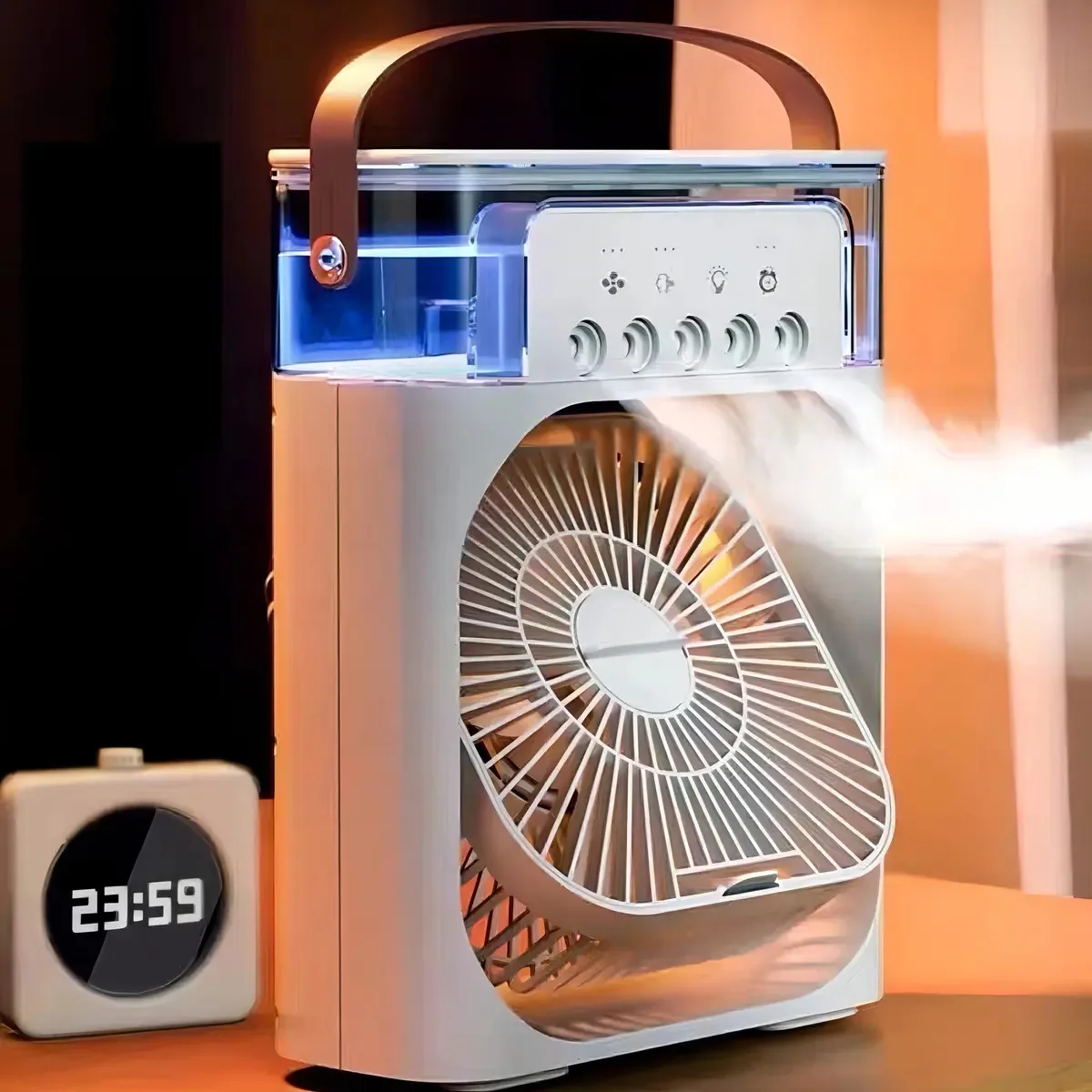Climatizador Portátil Império 600 mL, Branco, Com Umidificador