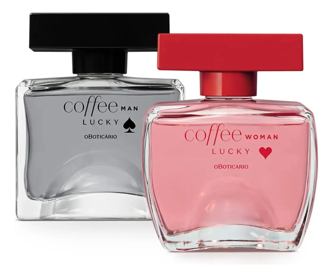 Colônia O Boticário Coffee Lucky para Casal - Com 2 Fragrâncias