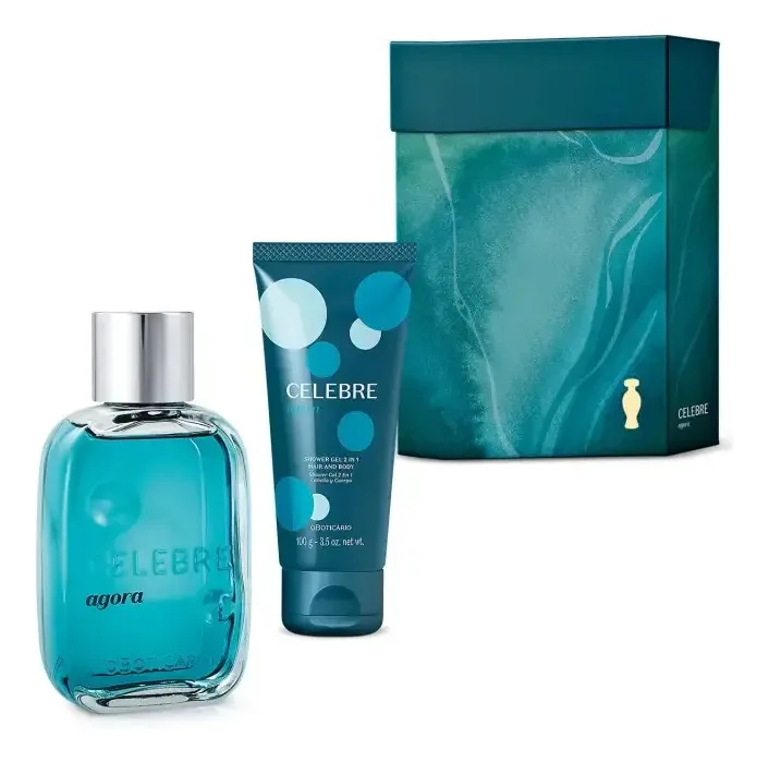 Celebre Sua Força: Deo Colônia 100ml + Shower 200g