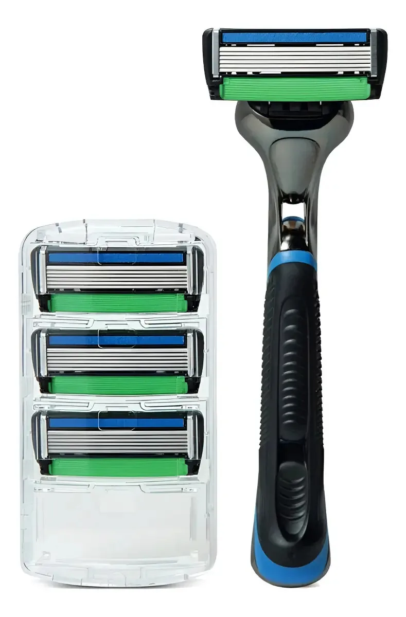 Combo The Razor6: Cabo + Kit Recargas (4 Unidades)