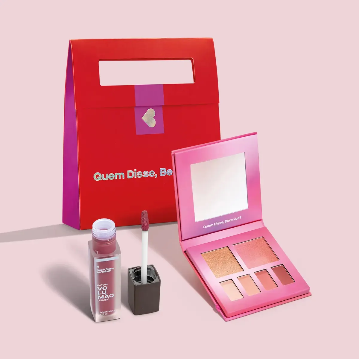Combo Presente: Paleta De Maquiagem Multifuncional Roselelê