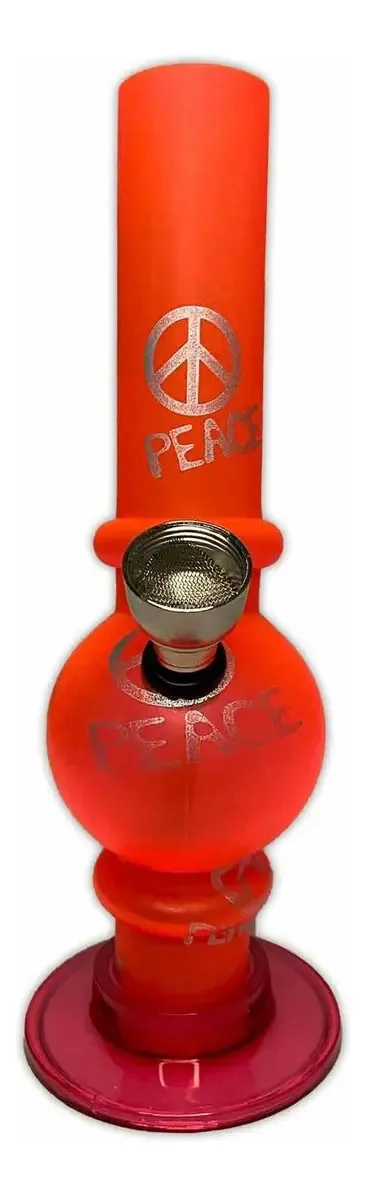 Mini Bong De Acrílico Bolinha Estampada Minm