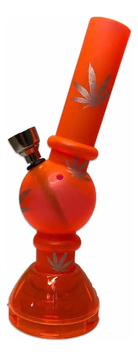 Bong De Acrílico Com Dichavador Grm-01b Lindo Presente