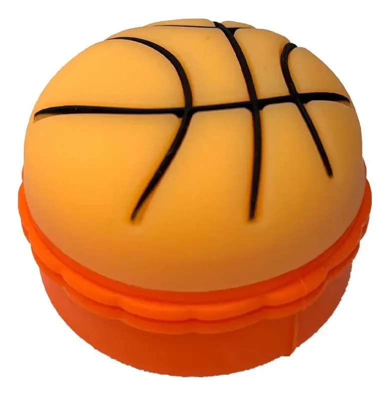 Container Slick Silicone Bola De Basquete 17 Ml Extração Kit