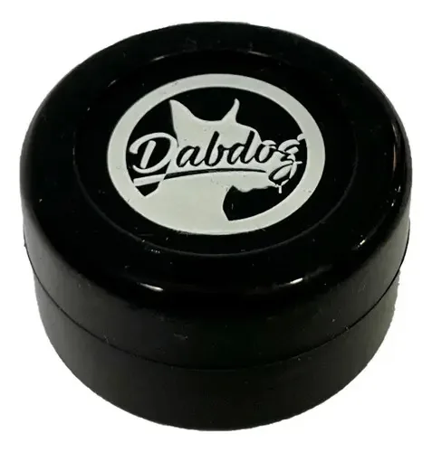 Pote de Silicone para Extração Dabdog 5ml Preto Hermético
