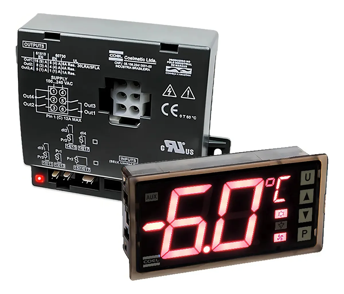Controlador + Modulo Coel Para Cervejeiras Todas As Marcas
