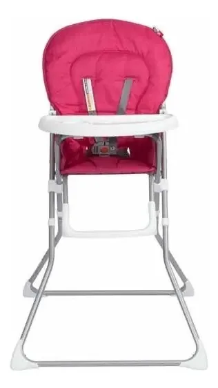 Cadeira de comer bebê rosa Cosco G-01 com design rosa G-01, cor rosa