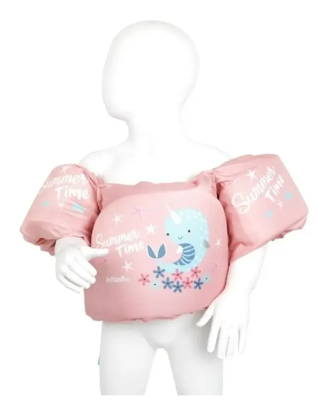 Flutuador rosa Narval Infanti Wing