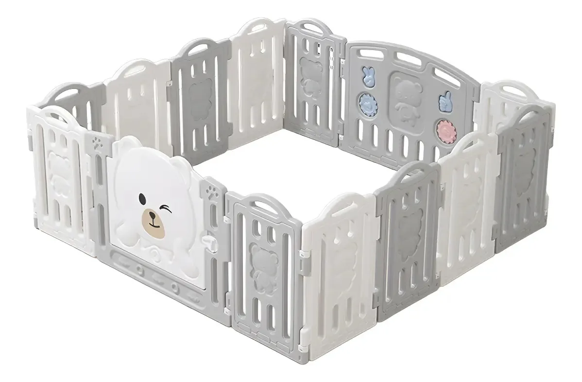 Cercadinho infantil Brown Bear Infanti Grey