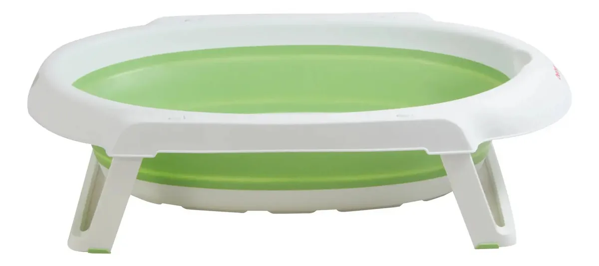 Bebesit Banheira dobrável Jelly color verde