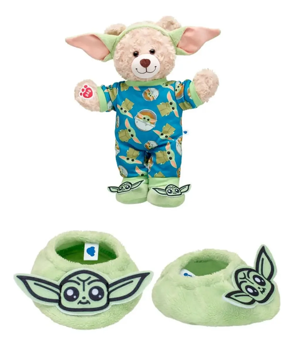Chinelos Baby Yoda Star Wars Build-a-Bear