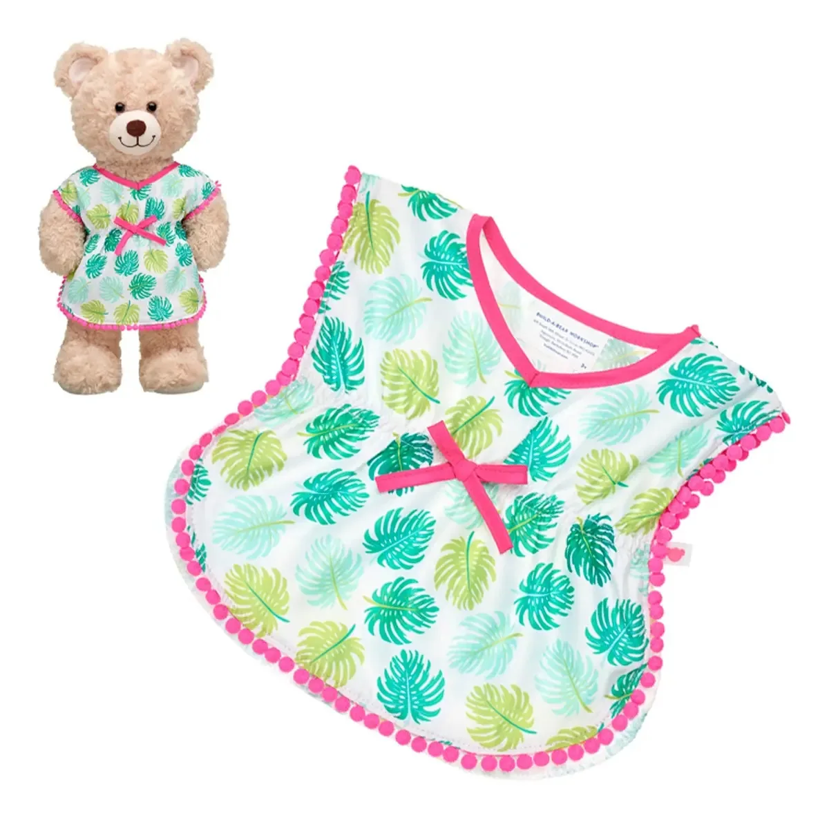 Outlet de banho Build-a-Bear Palm Leaves