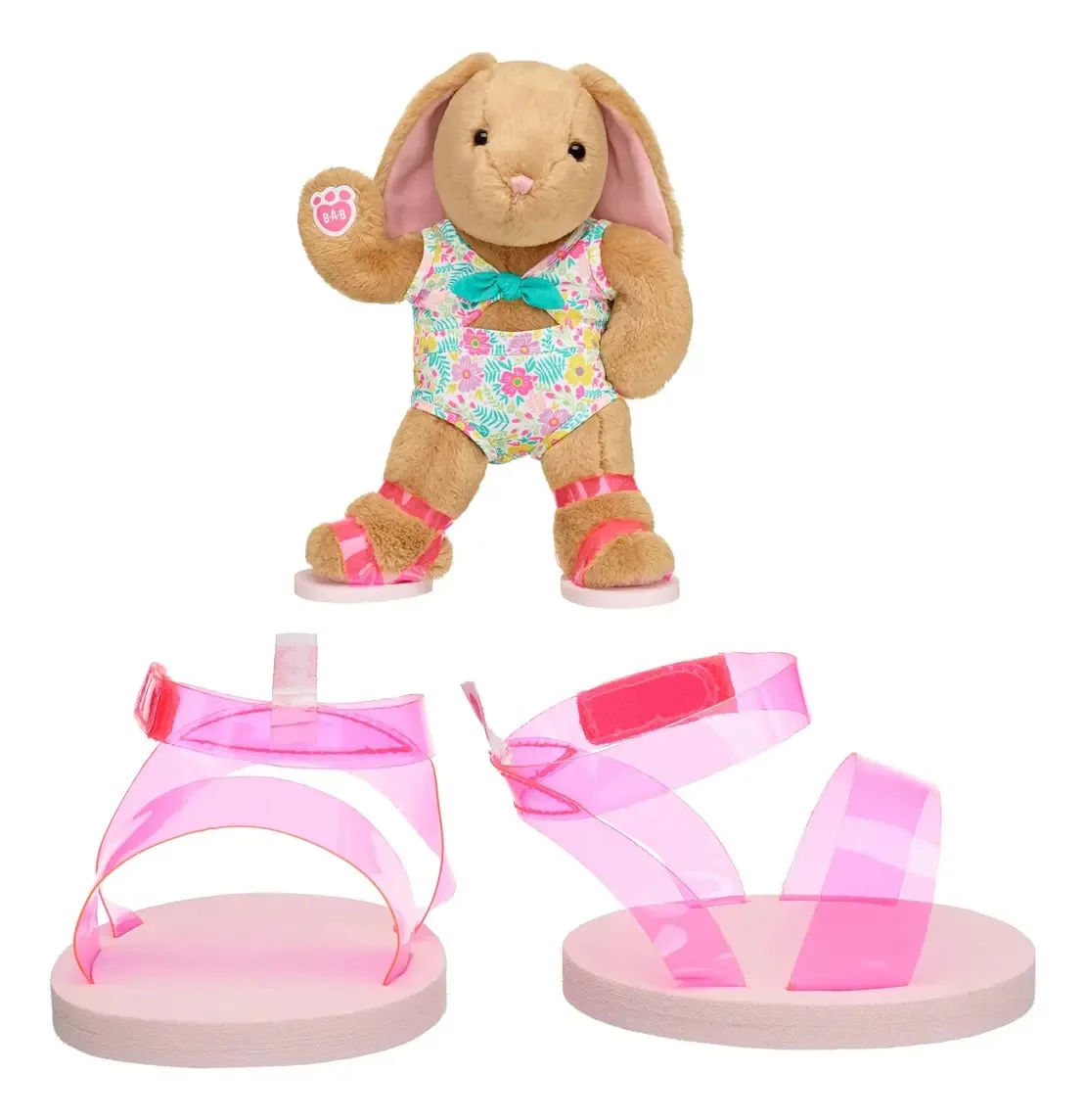 Chalés rosa Build-a-Bear