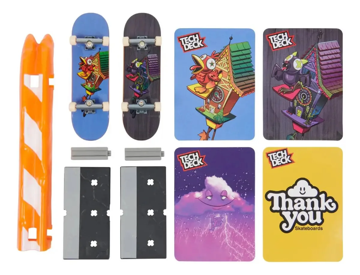 Patins e acessórios Tech Deck Versus 2 - Thank You Color Multicolor