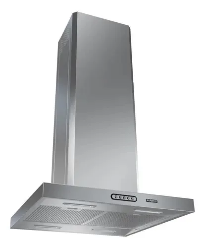 Coifa Ilha Retangular Nardelli Inox 60cm Cor Prateado