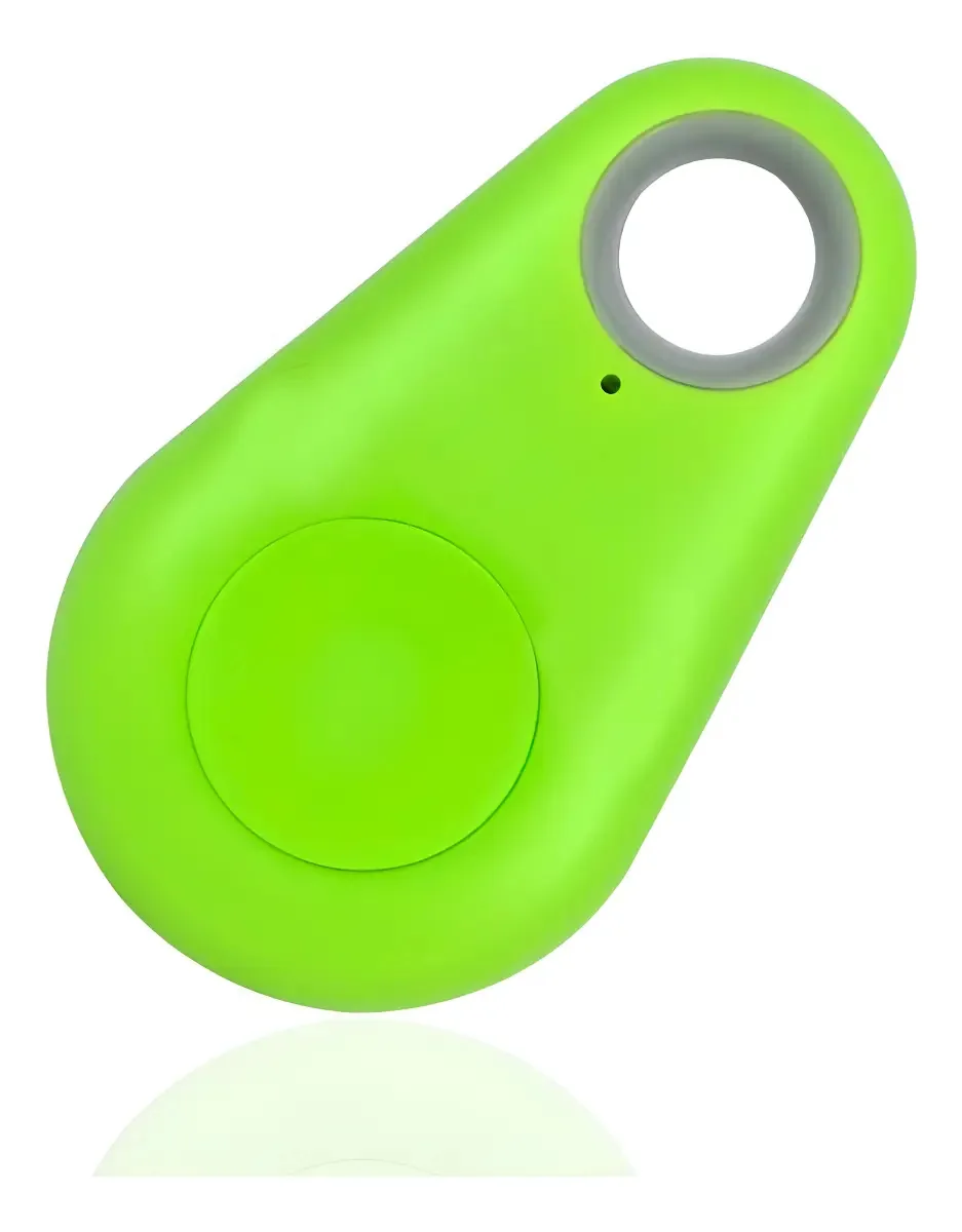 Chaveiro Rastreador Localizador Tag Objetos Mala Animais Cor Verde