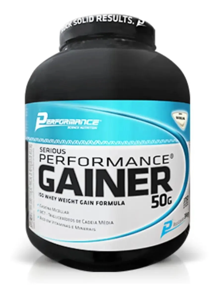 Serious Gainer 3kg (3000g) - Performance Nutrition Sabor Chocolate