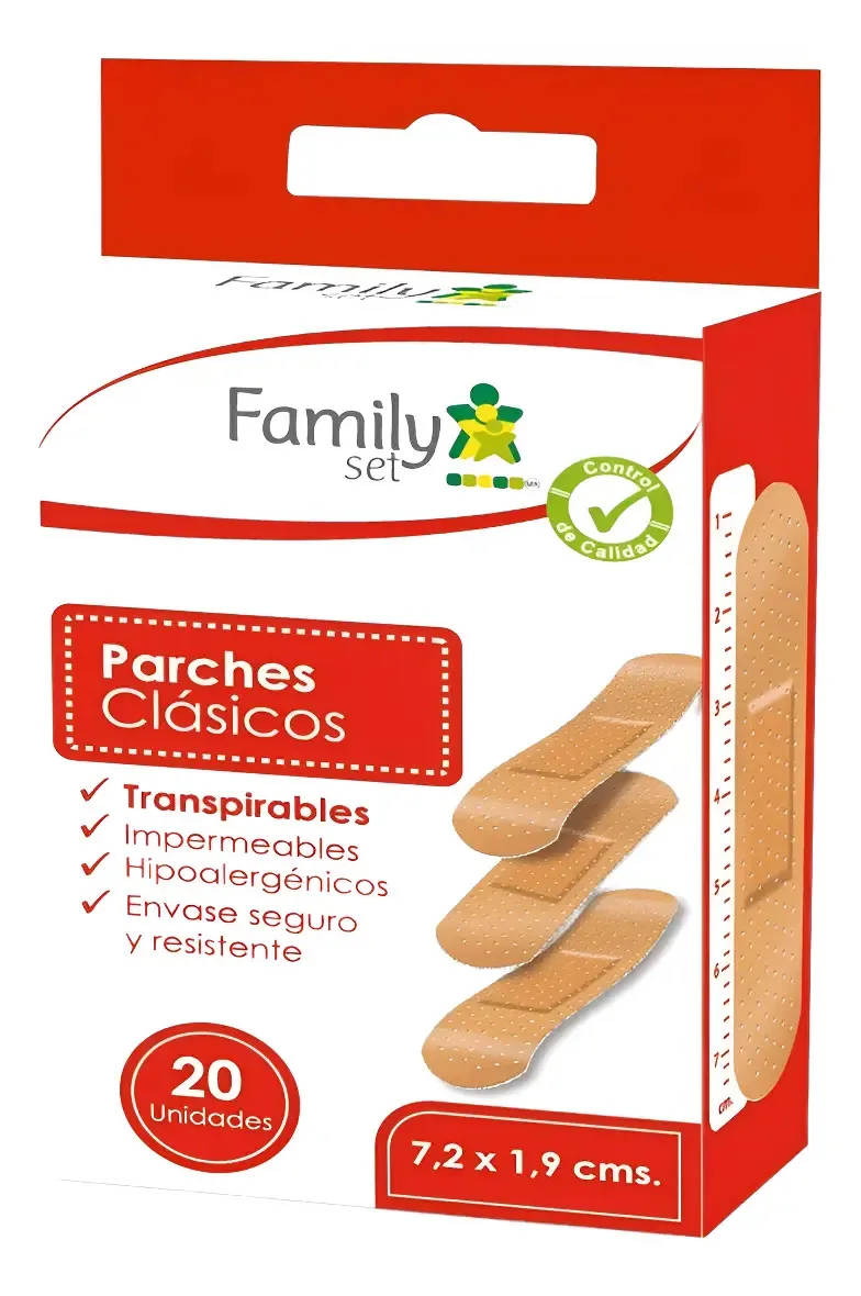 Curativo Clássico Pack 20 Curativos De 7.2 X 1.9 Cm