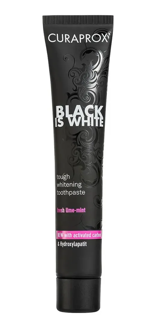 Creme Dental Clareador Curaprox Black Is White 90ml