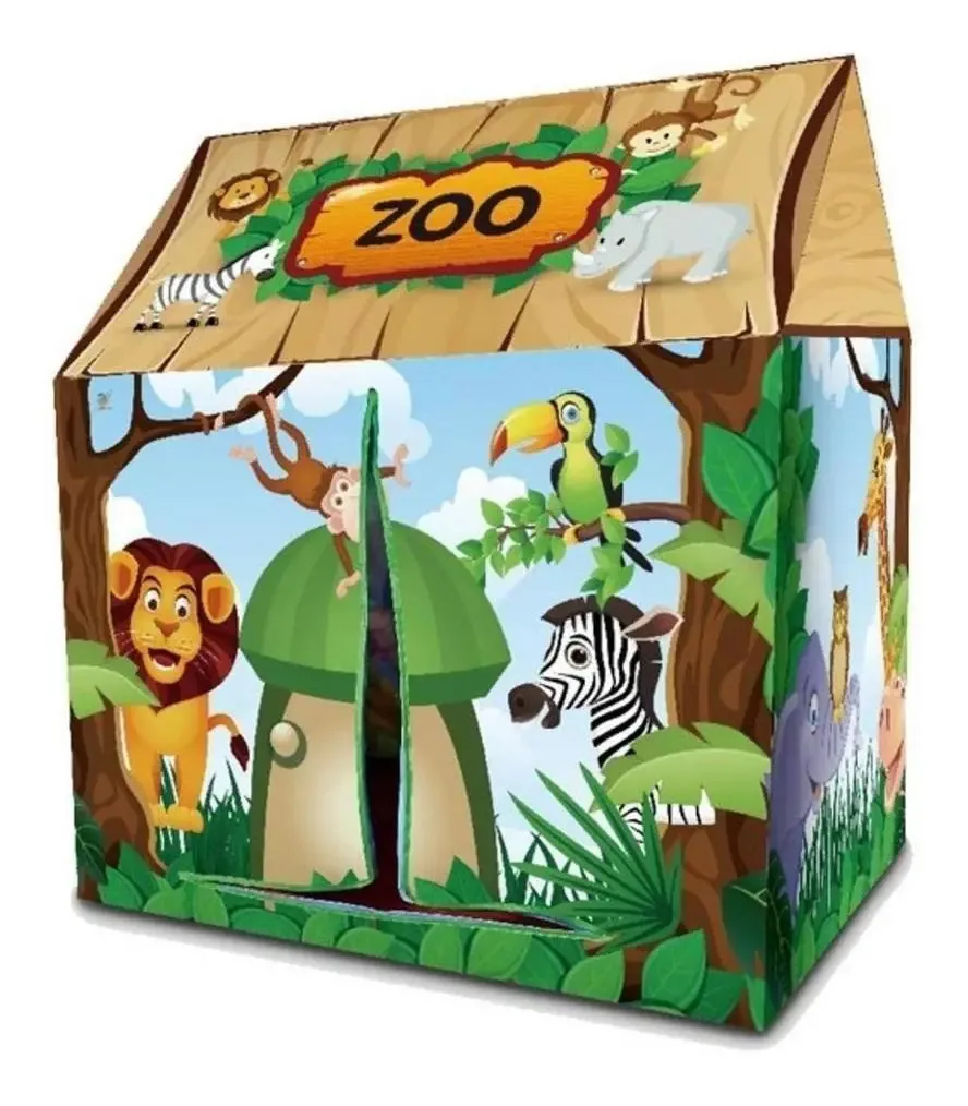 Barraca Infantil Cabana Tenda Toca Divertida Dobravel