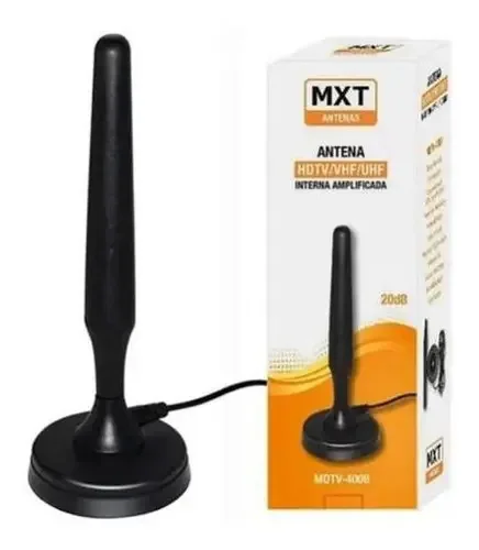 Antena Interna Digital Amplificada Hdtv Uhf 25db Tv Smart