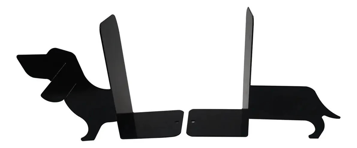 Marcador de metal microtexturizado preto Ducasse para cães