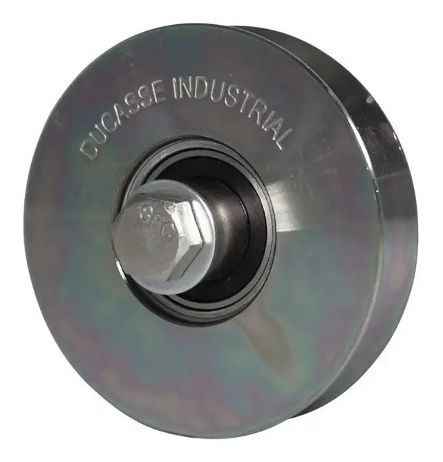 Rueda Acero Para Porton Corredizo | Ducasse 80mm (285kg)