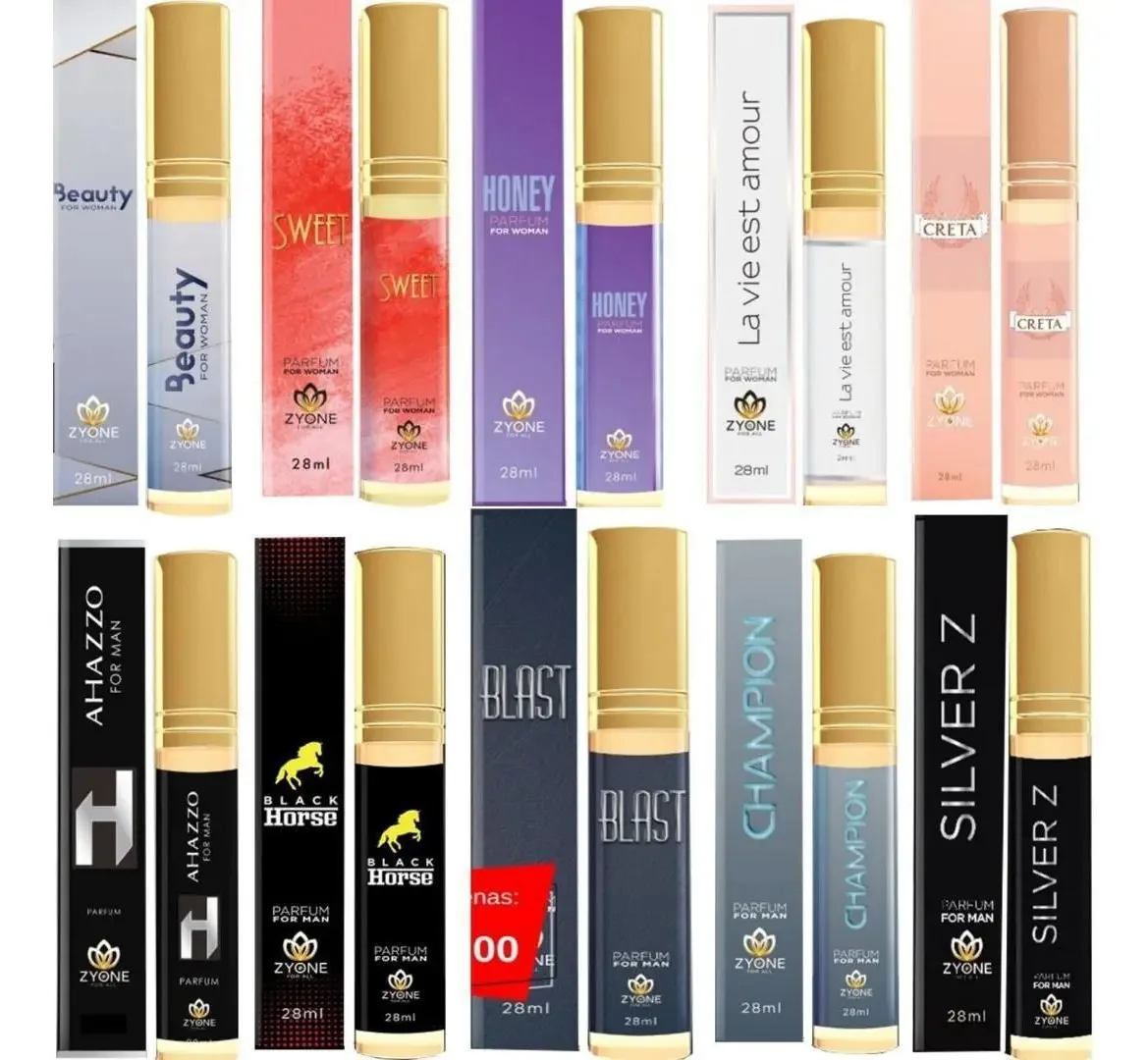 10 Perfumes Importados Masculino Feminino Zyone