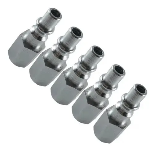 Kit Com 5 Adaptadores Para Engate Rápido Schweers Fêmea 1/4 Cor Outro